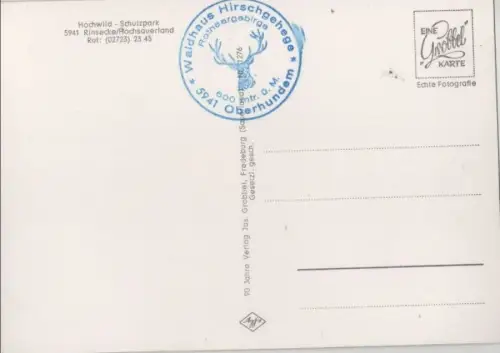 Rothaargebirge - Freigehege