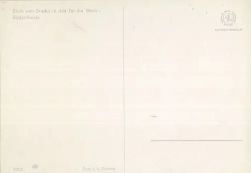 Schweiz - Soglio - Schweiz - Meratal