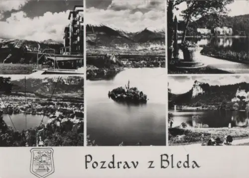 Jugoslawien - Bled - mit 5 Bildern - 1964