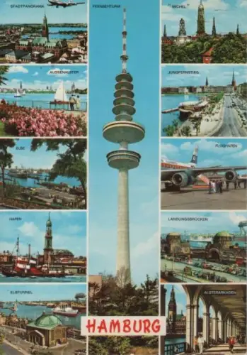 Hamburg - Fernsehturm - 1980