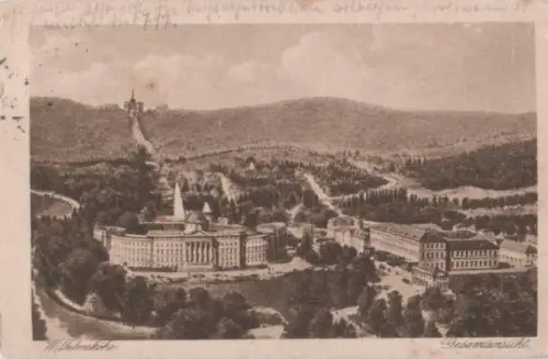 Kassel Wilhelmshöhe - Gesamtansicht - 1925