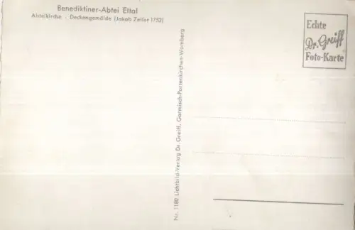 Ettal - Abtei, Deckengemälde