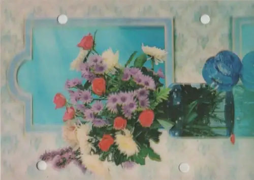 Blumenstrauß Wackelbild