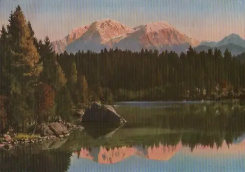 Hintersee - Alpenglühen - ca. 1985