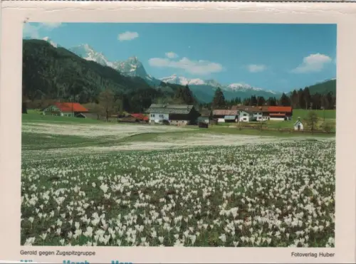 Zugspitze - Zugspitzgruppe und Gerold