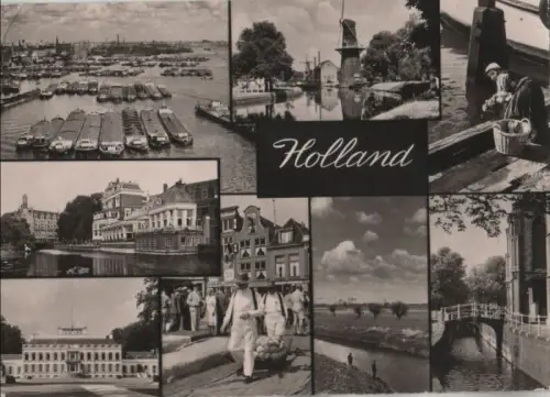 Niederlande - Niederlande - Holland - mit 8 Bildern - ca. 1960