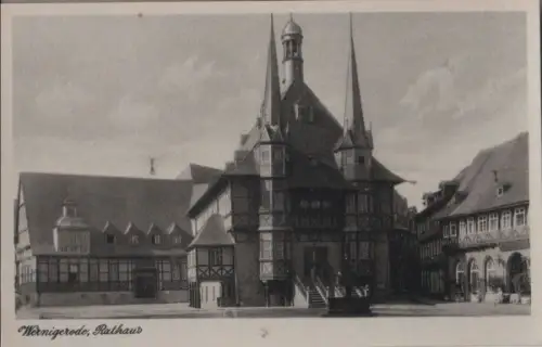 Wernigerode - Rathaus - ca. 1955