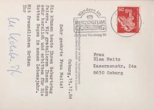 Dem wird nichts mangeln Sinnspruch