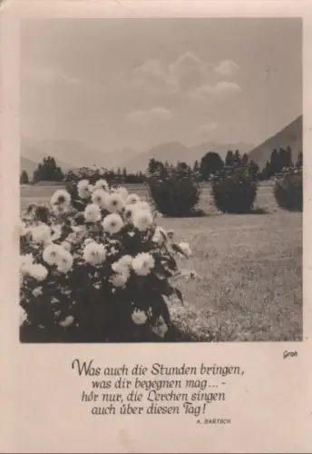 Was auch die Stunden bringen A. Bartsch