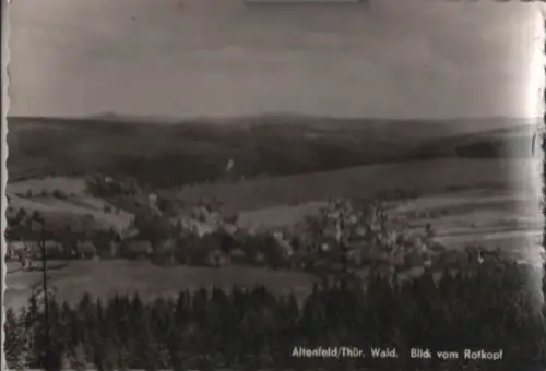 Altenfeld - Blick vom Rotkopf - 1963