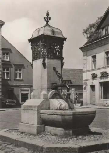 Buckow - Brunnen am Markt - ca. 1975