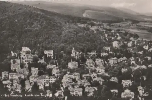 Bad Harzburg - Ansicht von Burg - ca. 1955