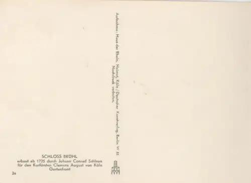 Brühl, Rheinland - Schloss