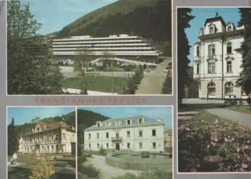 Slowakei - Tschechien - Trencianske Teplice - 1990