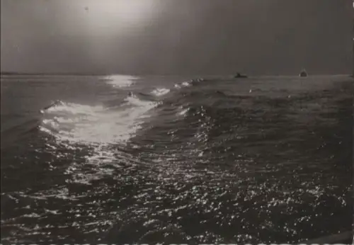 Elbe - Sonnenuntergang - ca. 1960