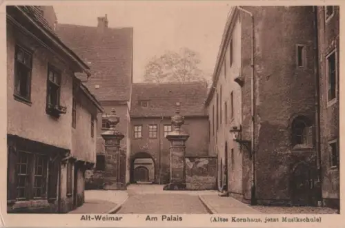 Weimar - Am Palais, Altes Kornhaus, jetzt Musikschule - ca. 1935