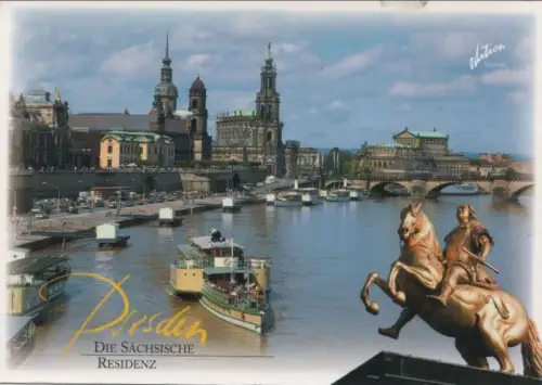 Dresden - Blick über Wasser