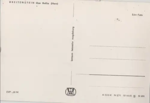 Breitenstein bei Roßla - Panorama