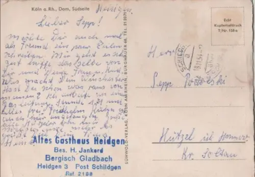 Köln - Dom, Südseite