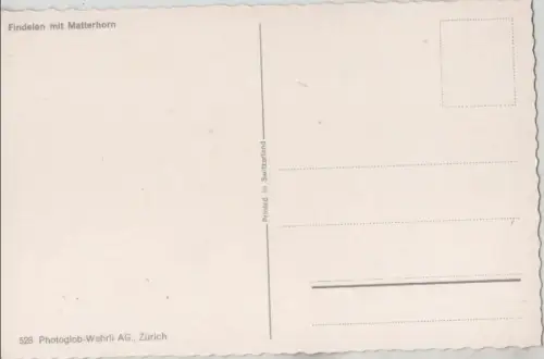 Schweiz - Matterhorn - Schweiz - Findelen