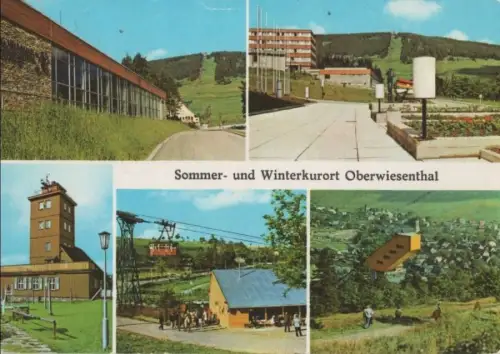Oberwiesenthal - u.a. Hallenschwimmbad - 1979