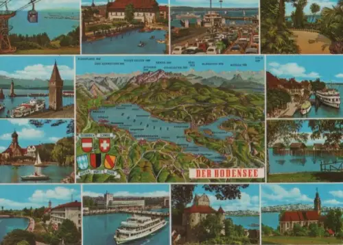 Bodensee - mit 12 Bildern - ca. 1980