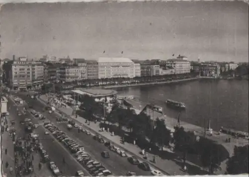 Hamburg - Jungfernstieg - ca. 1965