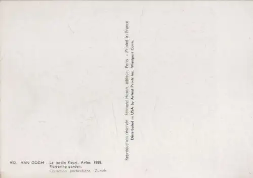 van Gogh Flowering Garden