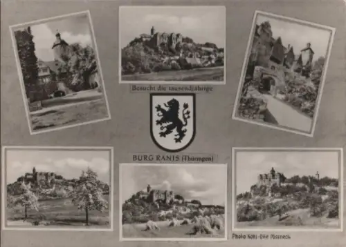 Ranis - Burg - ca. 1965