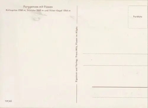 Füssen - Forggensee
