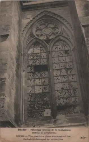Frankreich - Frankreich - Reims - Precieux vitraux de la Cathedrale - ca. 1940