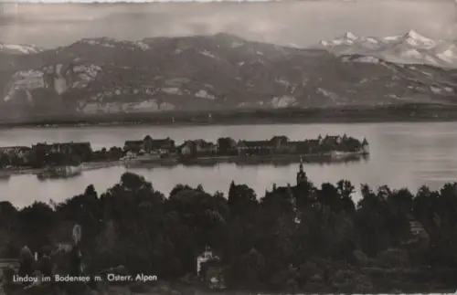 Lindau - mit Österr. Alpen - 1957