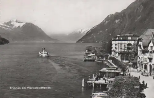 Schweiz - Schweiz - Brunnen am Vierwaldstättersee - 1956