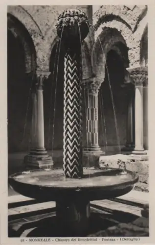 Italien - Italien - Monreale - Chiostro dei Benedettini - ca. 1955