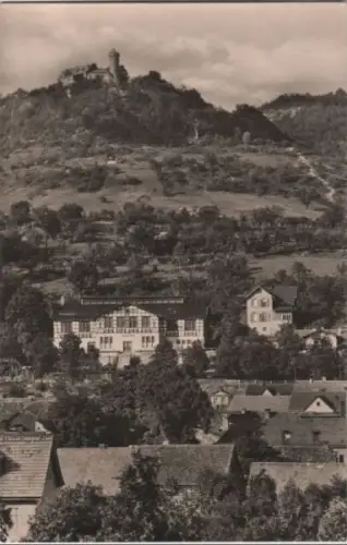 Bad Blankenburg - Blick zur Ruine Greifenstein