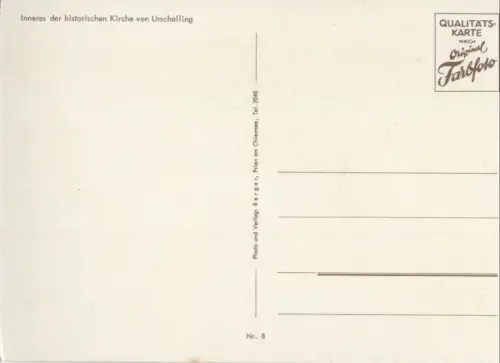 Prien-Urschalling - Kircheninneres