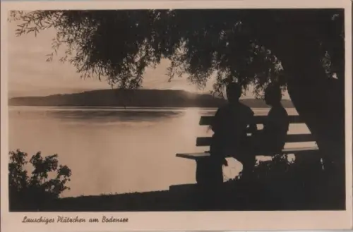 Bodensee - Lauschiges Plätzchen - 1952