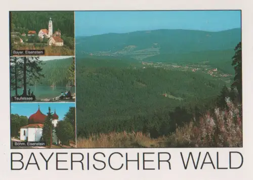 Bayerischer Wald - u.a. Teufelssee - ca. 1985