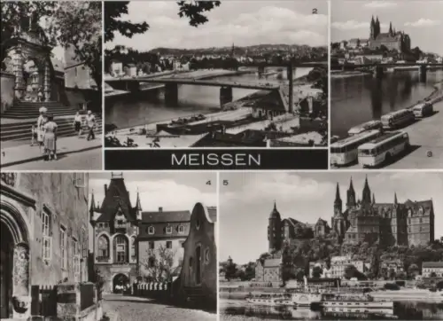 Meißen - u.a. Albrechtsburg und Dom - 1979