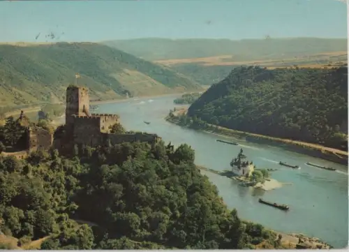 Kaub - Burg Gutenfels - 1976