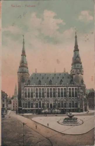Aachen - Rathaus - 1925
