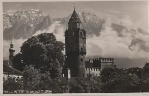 Österreich - Österreich - Hall, Tirol - Munzturm - ca. 1955