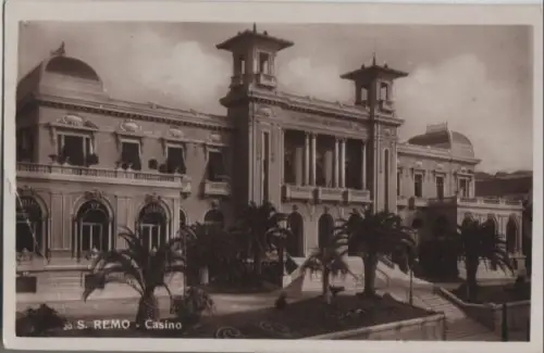 Italien - Italien - Sanremo - Casino - 1935