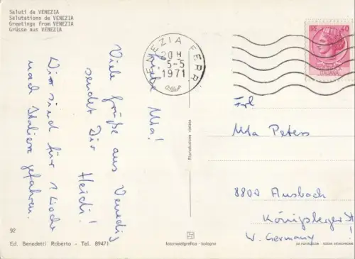 Italien - Venedig - Italien - 9 Bilder