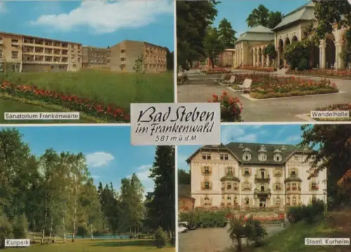 Bad Steben - u.a. Wandelhalle - 1979