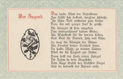 Der Jugend - Text