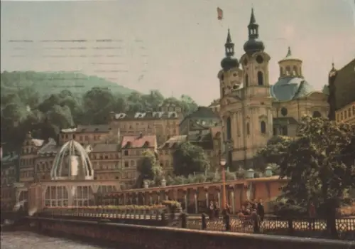 Tschechien - Tschechien - Karlovy Vary - Karlsbad - Blick auf das Heilbad - 1966