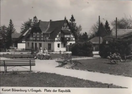 Altenberg-Bärenburg - Platz der Republik - 1974