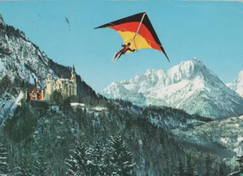 Drachenflieger bei Schwangau - 1978