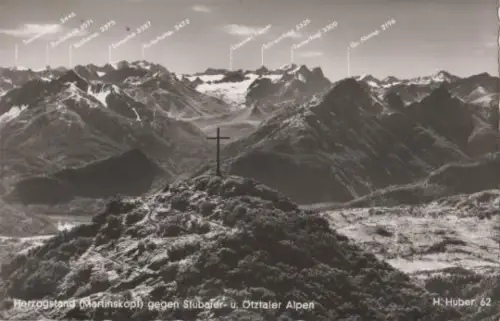 Österreich - Herzogstand gegen Subaier Alpen - ca. 1955